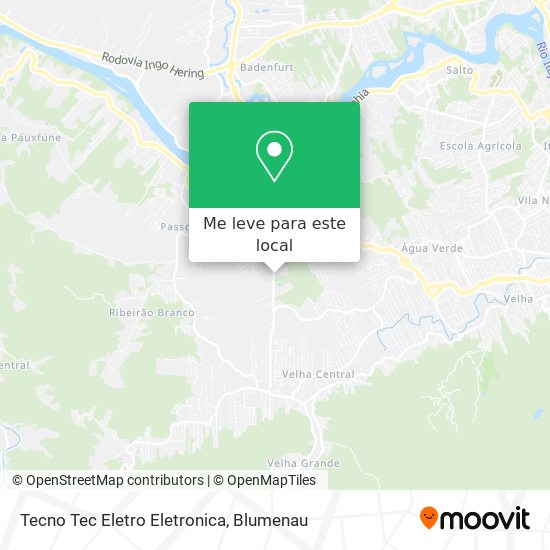 Tecno Tec Eletro Eletronica mapa