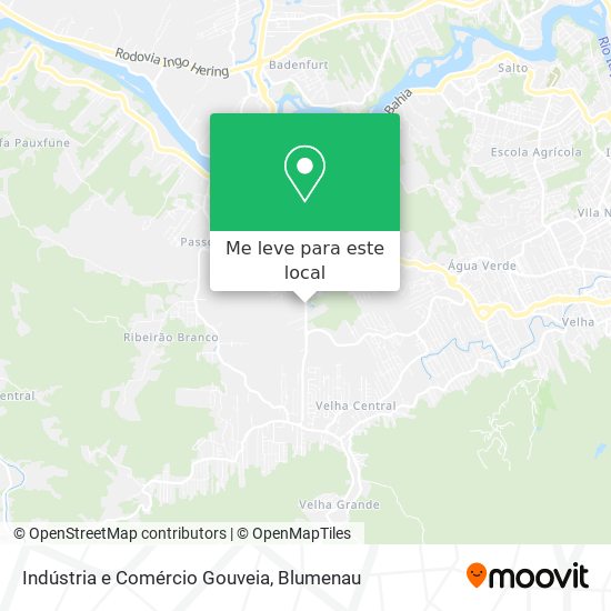 Indústria e Comércio Gouveia mapa