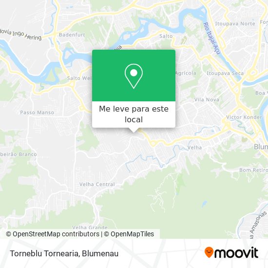 Torneblu Tornearia mapa