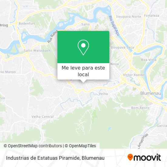 Industrias de Estatuas Piramide mapa