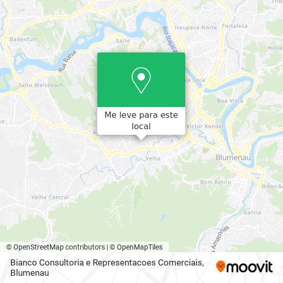 Bianco Consultoria e Representacoes Comerciais mapa