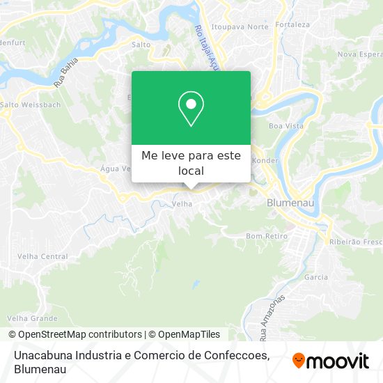 Unacabuna Industria e Comercio de Confeccoes mapa