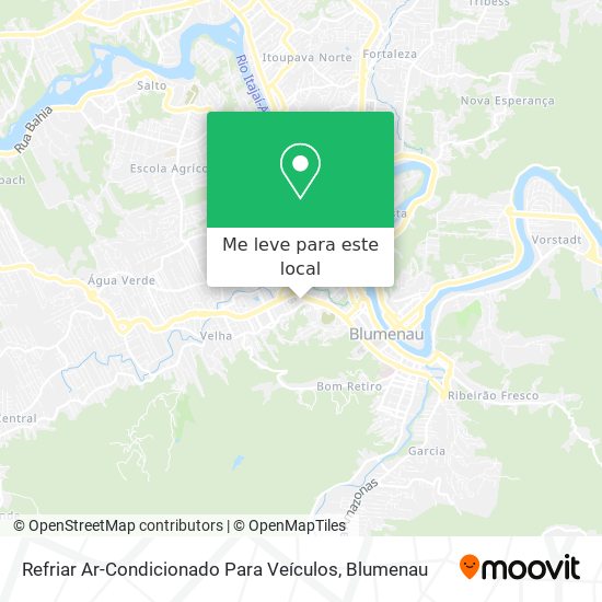 Refriar Ar-Condicionado Para Veículos mapa