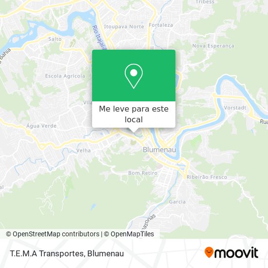 T.E.M.A Transportes mapa