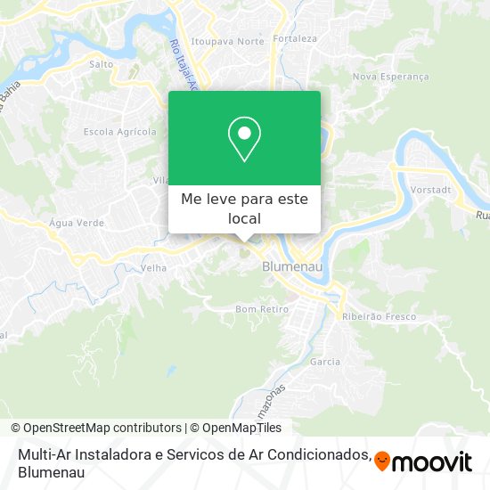 Multi-Ar Instaladora e Servicos de Ar Condicionados mapa