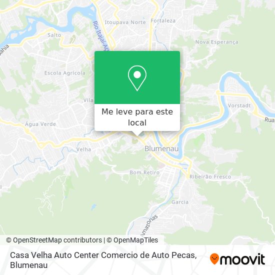 Casa Velha Auto Center Comercio de Auto Pecas mapa