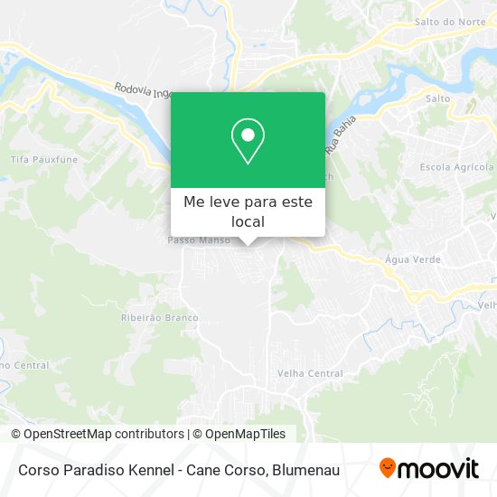 Corso Paradiso Kennel - Cane Corso mapa