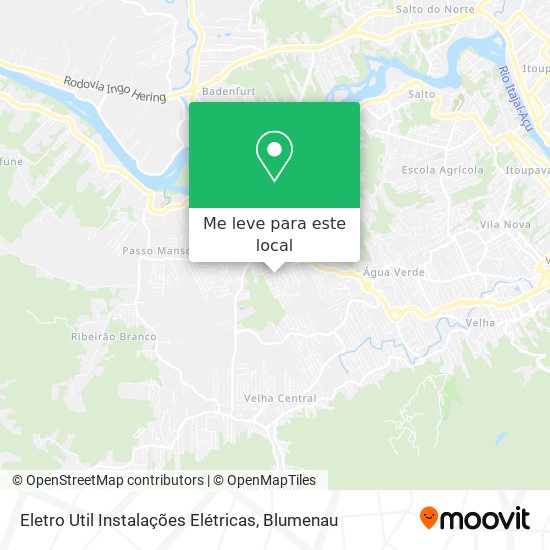 Eletro Util Instalações Elétricas mapa