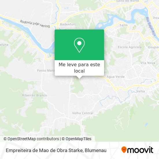 Empreiteira de Mao de Obra Starke mapa