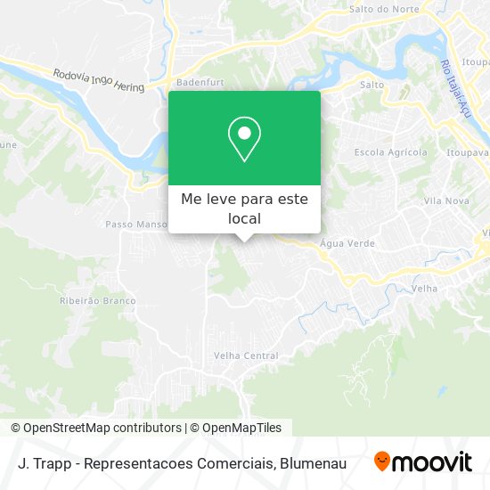 J. Trapp - Representacoes Comerciais mapa