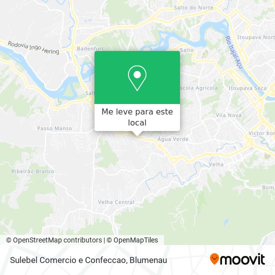 Sulebel Comercio e Confeccao mapa