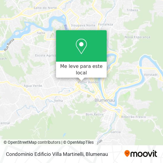 Condominio Edificio Villa Martinelli mapa