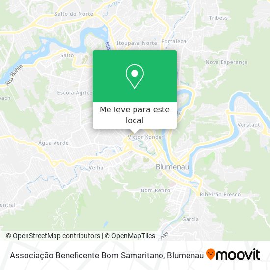 Associação Beneficente Bom Samaritano mapa
