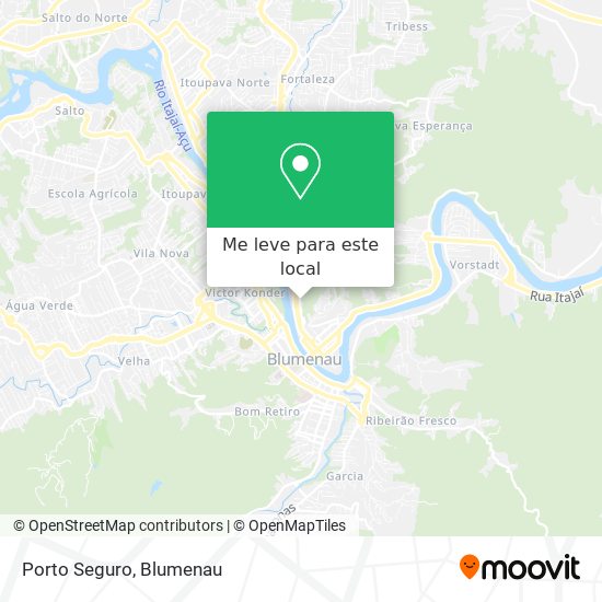 Porto Seguro mapa