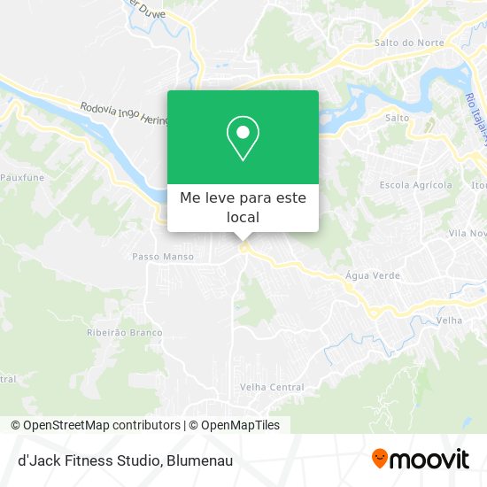 d'Jack Fitness Studio mapa