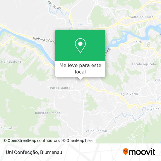 Uni Confecção mapa