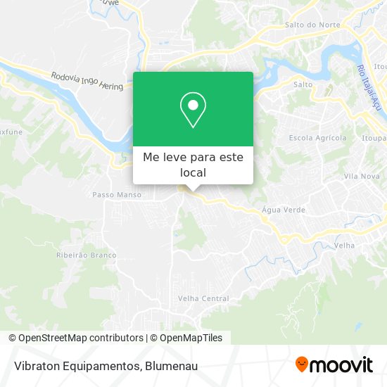 Vibraton Equipamentos mapa