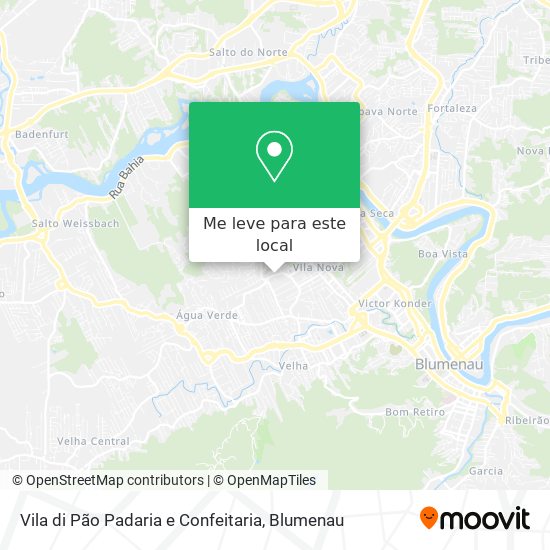 Vila di Pão Padaria e Confeitaria mapa