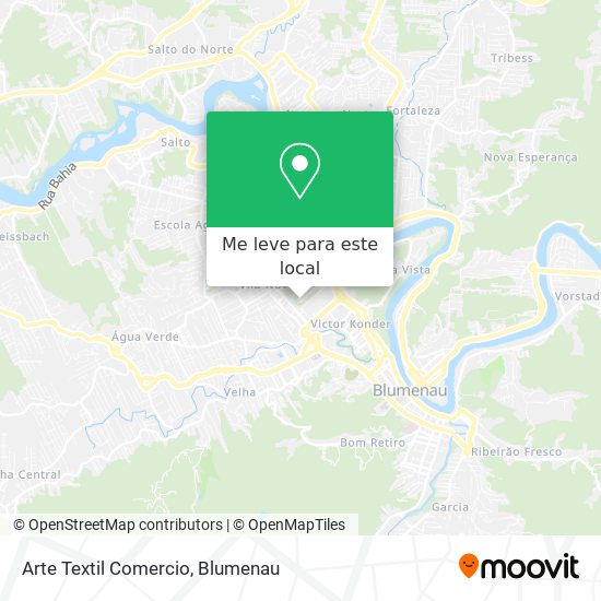 Arte Textil Comercio mapa