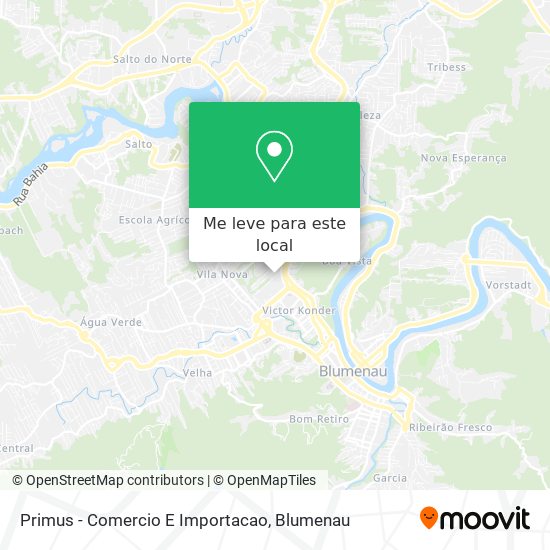 Primus - Comercio E Importacao mapa