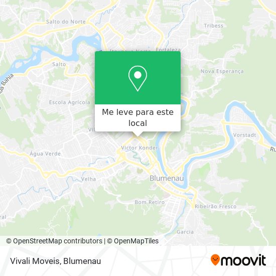 Vivali Moveis mapa