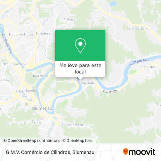 G.M.V. Comércio de Cilindros mapa