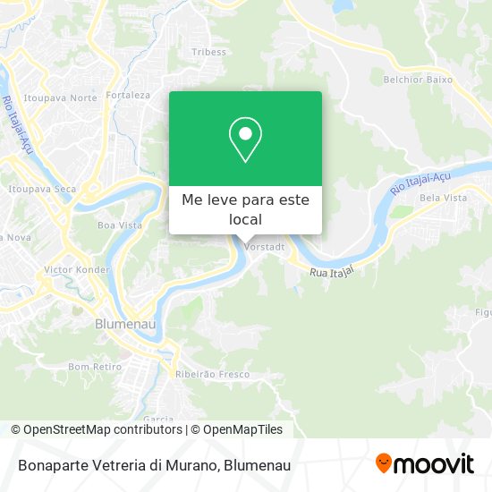 Bonaparte Vetreria di Murano mapa