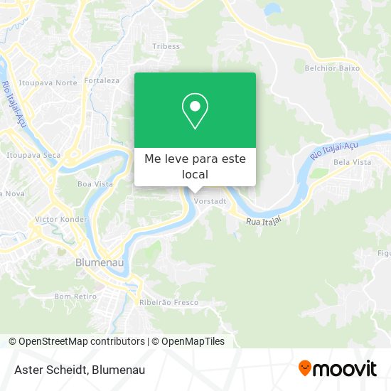 Aster Scheidt mapa