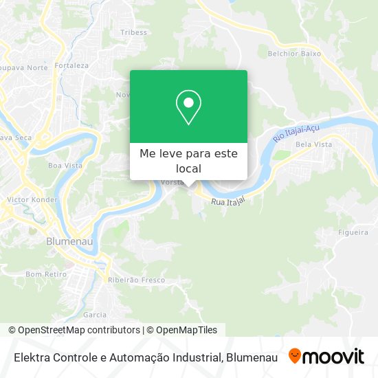 Elektra Controle e Automação Industrial mapa