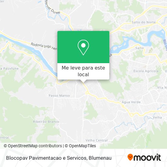 Blocopav Pavimentacao e Servicos mapa