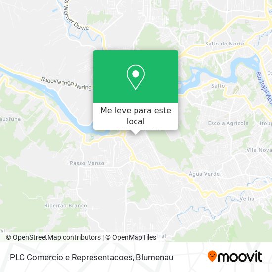 PLC Comercio e Representacoes mapa