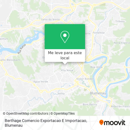 Berthage Comercio Exportacao E Importacao mapa