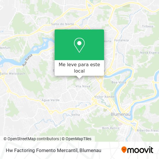 Hw Factoring Fomento Mercantil mapa