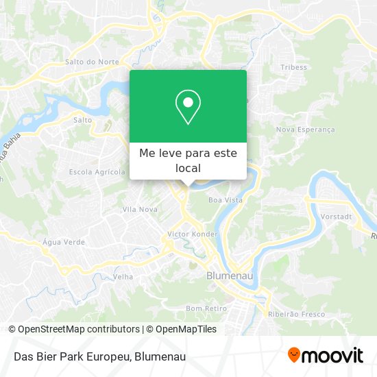 Das Bier Park Europeu mapa