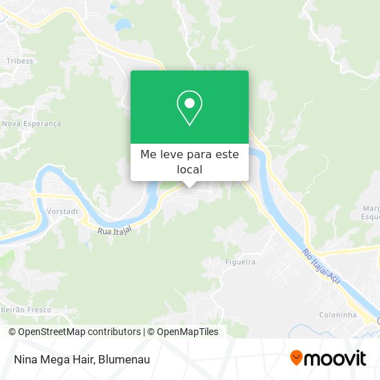 Nina Mega Hair mapa