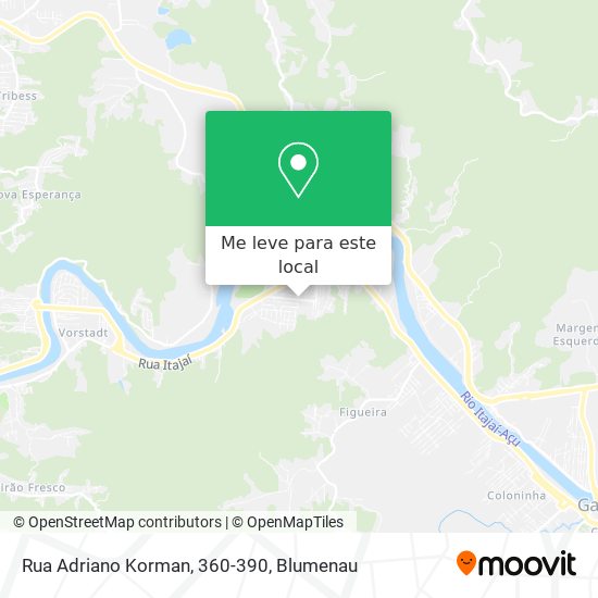 Rua Adriano Korman, 360-390 mapa