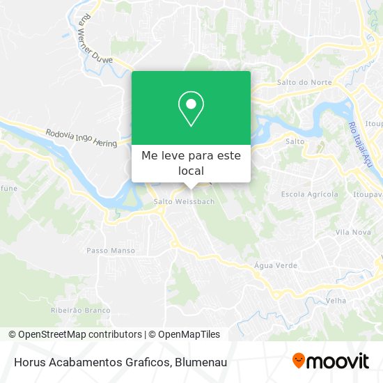 Horus Acabamentos Graficos mapa