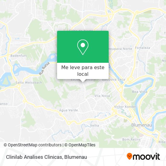 Clinilab Analises Clinicas mapa