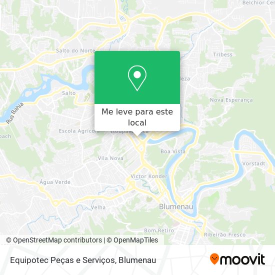Equipotec Peças e Serviços mapa