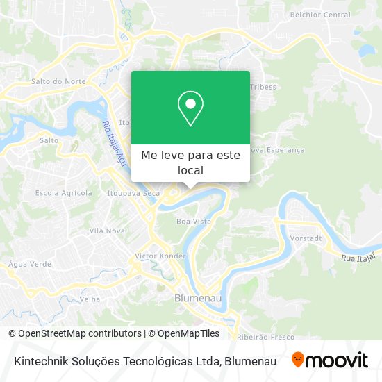 Kintechnik Soluções Tecnológicas Ltda mapa