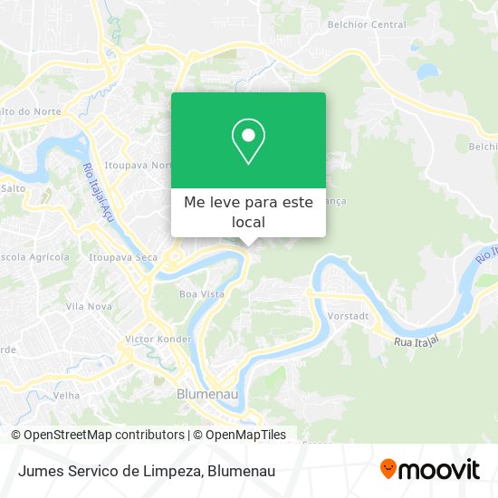Jumes Servico de Limpeza mapa