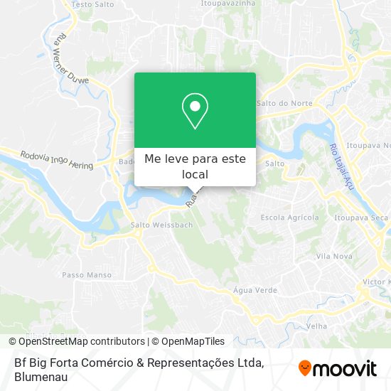 Bf Big Forta Comércio & Representações Ltda mapa