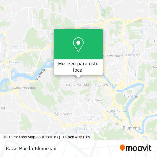 Bazar Panda mapa