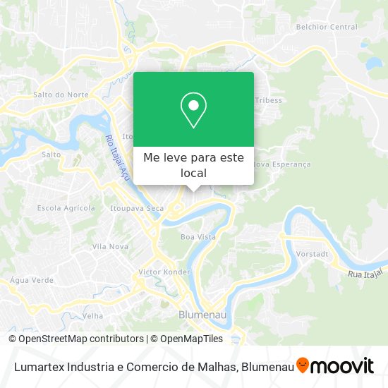 Lumartex Industria e Comercio de Malhas mapa