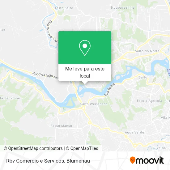 Rbv Comercio e Servicos mapa