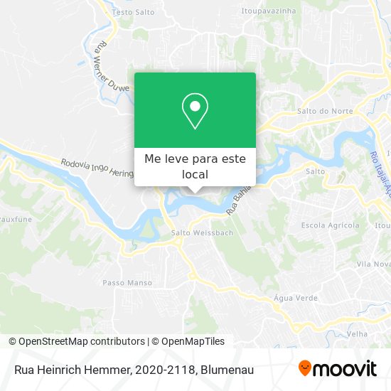 Rua Heinrich Hemmer, 2020-2118 mapa