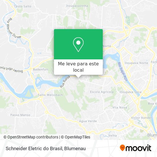 Schneider Eletric do Brasil mapa