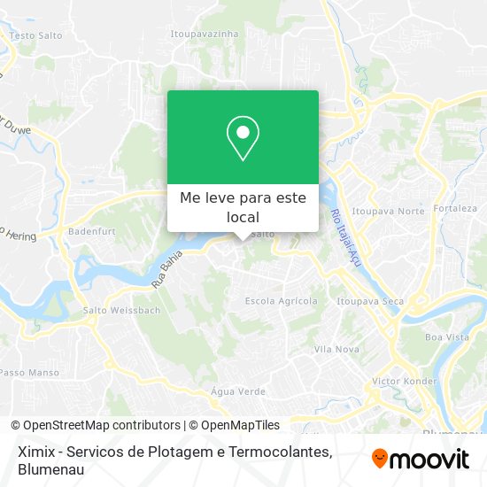 Ximix - Servicos de Plotagem e Termocolantes mapa