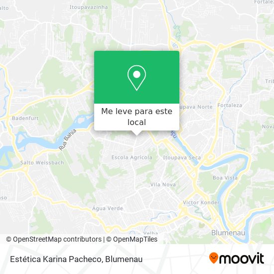 Estética Karina Pacheco mapa