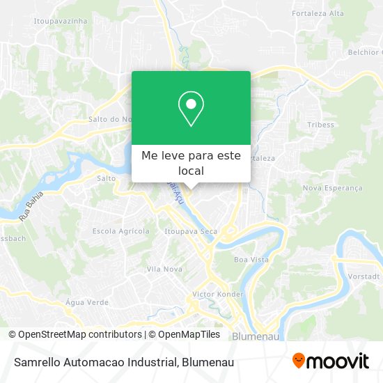 Samrello Automacao Industrial mapa